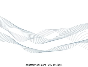 Backgrounds vector smooth modern curvy design like a soothing ribbon