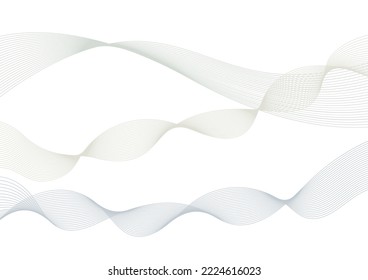 Backgrounds vector smooth modern curvy design like a soothing ribbon