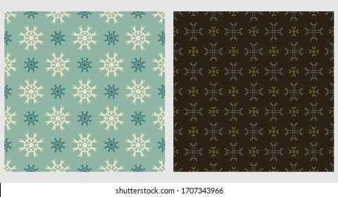 Hintergründe, Bildschirmhintergrund. Vintage Style. Samples Textil, Stoffe, Interior Design. Nahtloses Muster. Vektorillustration Graphics.