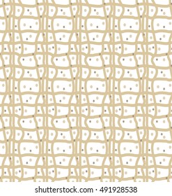  backgrounds with waves, arches, rings and polka dots.  doodles. Modern graphic design.