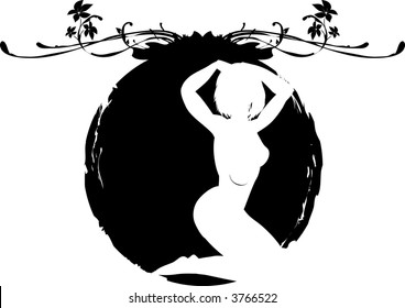 backgrounds with young women
