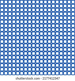 Hintergrund nahtloses geomatrisches Muster in Blau.
