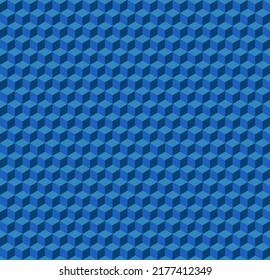 Backgroung seamless Geomatric Pattern in blue.