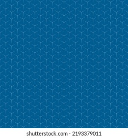 Backgroung seamless Geomatric Pattern in blue