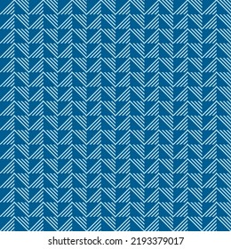 Backgroung seamless Geomatric Pattern in blue