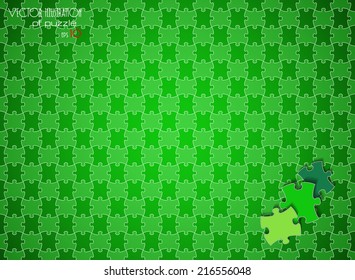 Backgrouns of puzzles eps 10
