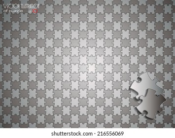 Backgrouns of puzzles eps 10