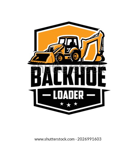 Backhoe Loader Company Ready Made Logo Design