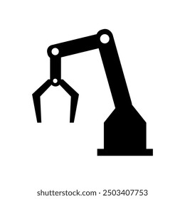 Icono de retroexcavadoras ilustrado sobre fondo