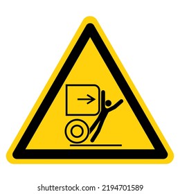 Backing Hazard Symbol Sign, Vector Illustration, Isolate On White Background Label .EPS10