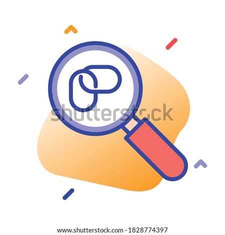 
Backlink, checker, link, search fully editable vector icons
 Stock photo © 