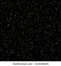 Backlit gold dust particles abstract background. EPS 10