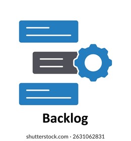 Backlog Vector icon which can easily modify or edit 

