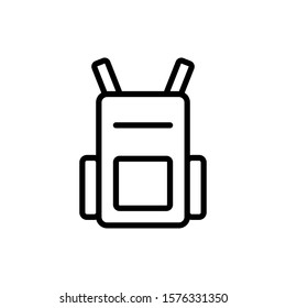 backpack, bag icon vector illustration design eps - 10
