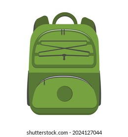Rucksack einzeln auf weißem Hintergrund