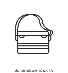 Backpack. bag with shoulder strap