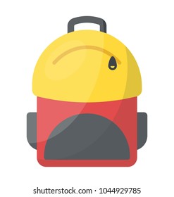 Backpack commonly used during hiking