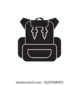 Backpack Element icon Illustration Symbol Design