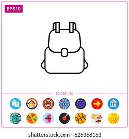 Backpack icon