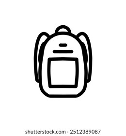 Backpack icon for design decoration inspiration