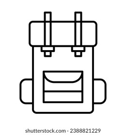 Backpack Icon Design For Personal And Commercial Use