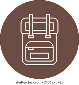 Backpack Icon Design For Personal And Commercial Use