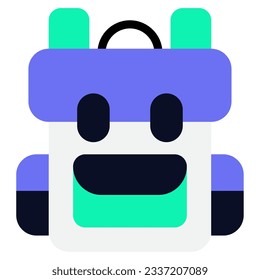 Backpack Icon Illustration can be used for uiux, etc