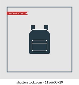 backpack icon illustration vector