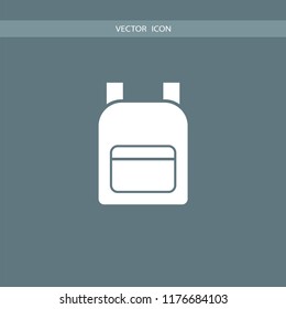 backpack icon illustration vector