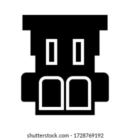 backpack icon or logo isolated sign symbol vector illustration - high quality black style vector icons
