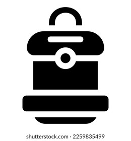 backpack icon or logo isolated sign symbol vector illustration - high quality black style vector icons