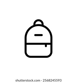backpack icon sign vector design
