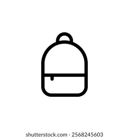 backpack icon sign vector design