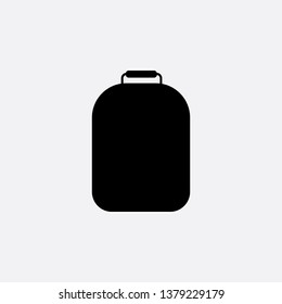 backpack icon vector