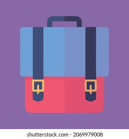 Backpack icon, vector and glyph