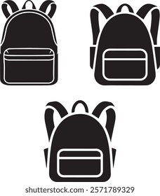 Backpack icon vector illustration design