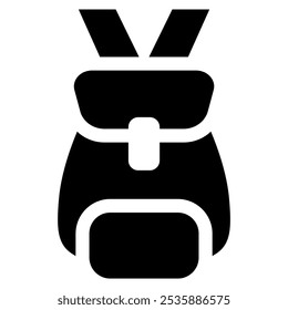 Backpack icon vector illustration graphic design