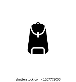 backpack icon. backpack vector illustration on white background for web and apps.