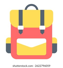 Backpack icon, for web, app, infographic, etc