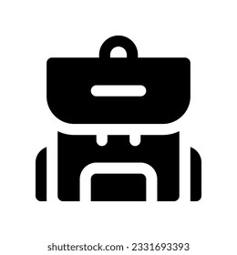 Rucksack-Symbol für Ihr Website-Design, Logo, App, Benutzeroberfläche.