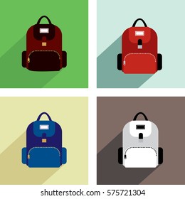 Backpack icons
