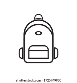 Backpack or School Bag Illustration Design