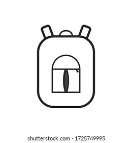 Backpack or School Bag Illustration Design