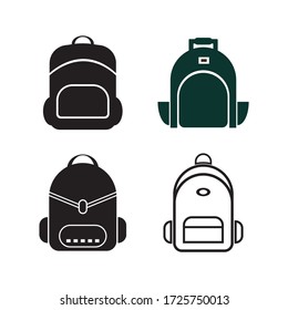 Backpack or School Bag Illustration Design