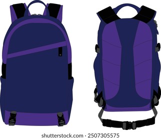 backpack school ccolorfull, cartoon backpack isolated, backpacks flat vector, Cartoon school backpacks, backpack icon colorfull