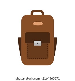 backpack for school flat style