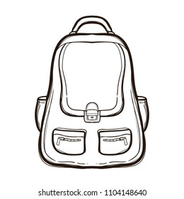 School Bag Coloring Page Images Stock Photos Vectors Shutterstock