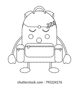 backpack sleep school supplies  kawaii icon image 