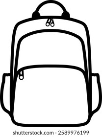 backpack summer travel school education student learn study 7514