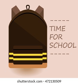 backpack time for school